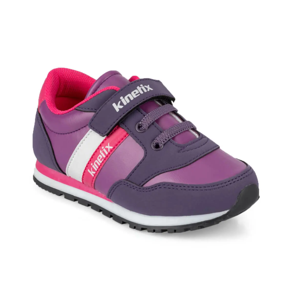 

FLO PAYOF PU 9PR Fuchsia Female Child Sneaker Shoes KINETIX