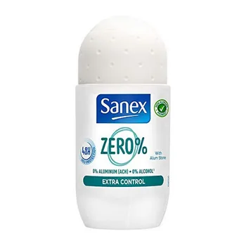 

Roll-On Deodorant Zero% Extra-control Sanex (50 ml)