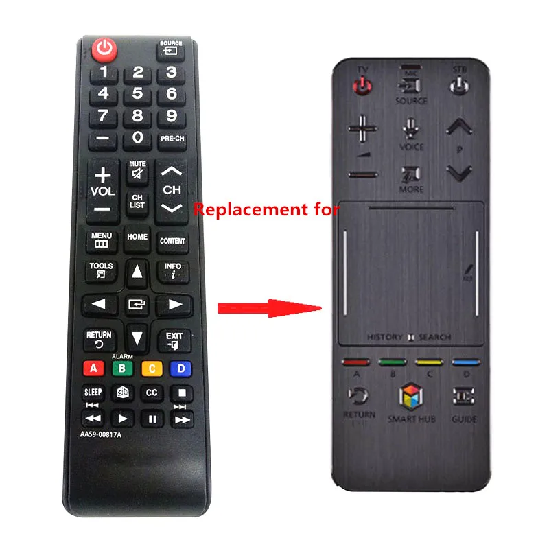 Telecomando Aa59-00817A Per Samsung 3D Smart Tv Ua55F8000J Ua46F6400Aj Touch Control Remoto Aa59-00782A