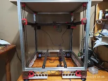 POWGE VORON 2,4 GT2 LL-2GT RF abierta Correa 2GT 16T 80T 20T diente polea 188-2GT cojinete del eje 625 F695 2RS movimiento partes