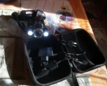 Led Headlamp Torch Flashlight Zoom Rechargeable