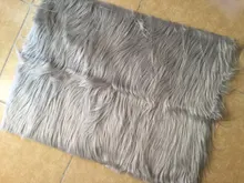 Manta para bebé recién nacido, manta para fotos de piel falsa, mantas de felpa, fondos de utilería de fotografía, cesta de relleno, 60x50cm