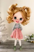 ICY DBS muñeca Blyth n. ° 3, cara brillante, piel blanca, cuerpo articulado, precio especial, 1/6 BJD, juguete para regalo, ob24