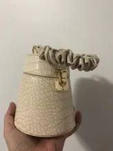 Bolso de piel sintética de cocodrilo para mujer, bandolera pequeña, con cadena para el hombro, de diseñador de lujo