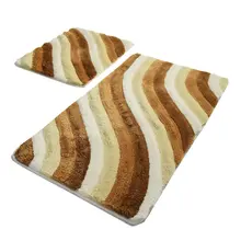 Коврики для ванной нескользящие Противоскользящие коврики Нескользящие Красочные Bej2'L набор 60X100 Cm-50 X 60 см