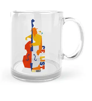 

Personalized Professional Cellist Glass Mug Cup-1