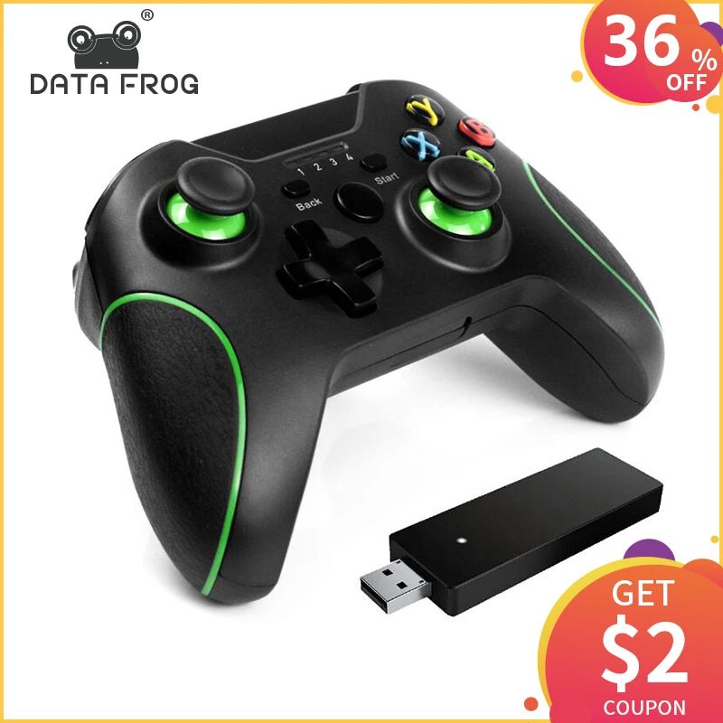 

DATA FROG 2.4G Wireless Controller For Xbox One Console For PS3 For Android Phone Gamepads Game Joysticks For PC Win7/8/10