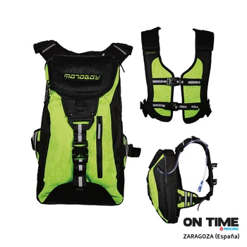 

MOCHILA CHALECO OT-TB01 DISEÑO REFLECTANTE. INCLUYE SALIDA PARA CAMELBAG