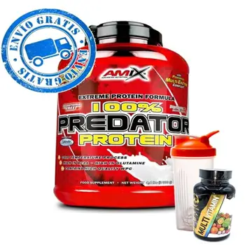 

Amix Predator Protein 2 kg L-Glutamina + Multivitamin Pro 100 capsules-Muscle Protein Pro + Mixer