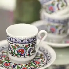 Роскошные турецкие кофейные чашки для кофе по-арабски, высокое качество ...