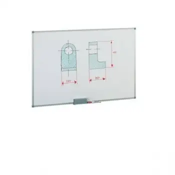

SLATE METAL IN WHITE LACQUERED STEEL. 60X90CM