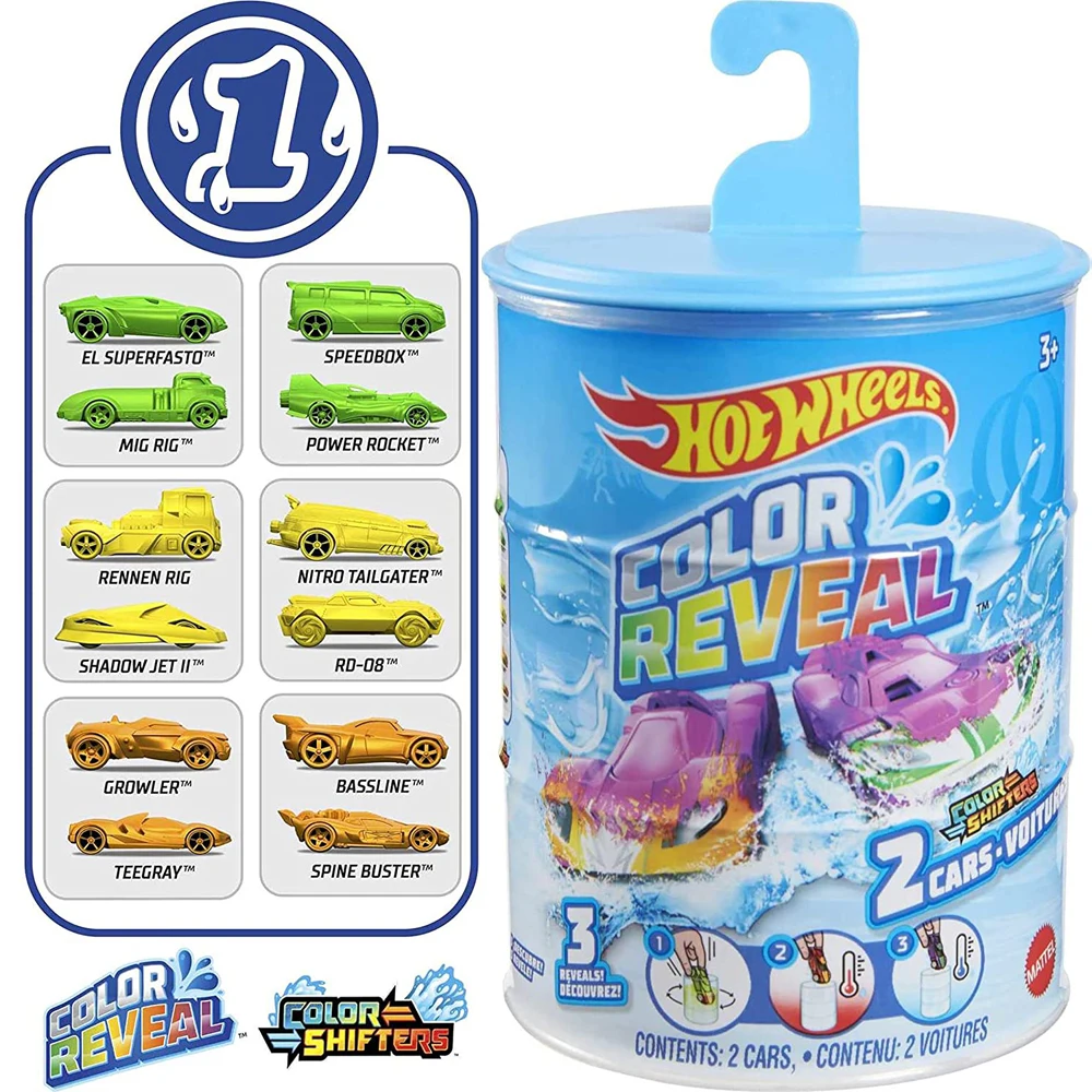 Toy Hot Wheels - Color Reveal 2-pack, Posters, Gifts, Merchandise