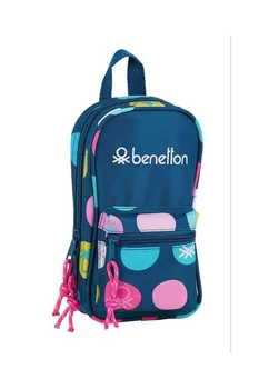 

PLUMIER BENETTON backpack with 4 full holders BENETTON TOPOS MARINO 12X23X5 412050747