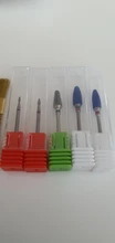 Fresas doradas para uñas, 8 tipos, herramientas portátiles de limpieza para manicura, brocas de alambre de cobre