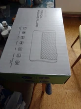 Jinkairui, almohada de masaje eléctrica para espalda y cuello con calefacción por infrarrojos, dispositivo Shiatsu, masajeador de salud Cervical, relajación