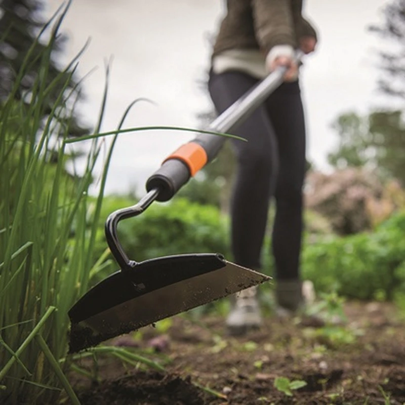 Насадка-тяпка Fiskars QuikFit™(1000677) прочная садовая вилка и мотыга, цветочный культиватор, Овощная вилка, запчасти для садовых инструментов