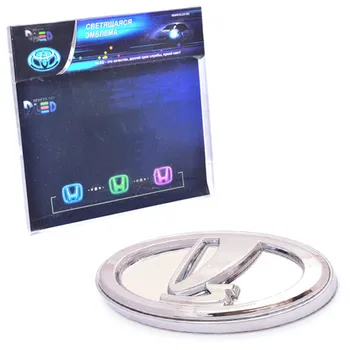 

Three-dimensional emblem for Lada