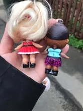 L O L Sorpresa elegir 1 pieza Original ropa de vestidos trajes para LOL 8cm gran hermana muñecas unicornio vestido de los niños muñeca de juguete para regalo