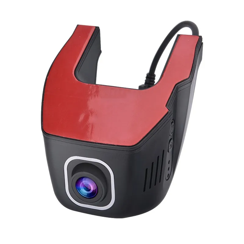 Скрытая автомобиля тире Камера DVR Wi-Fi Dash Cam 1080P Full HD спереди автомобиля Камера Регистраторы авто видео регистратор с 8/16/32 Гб TF карты - Название цвета: V24