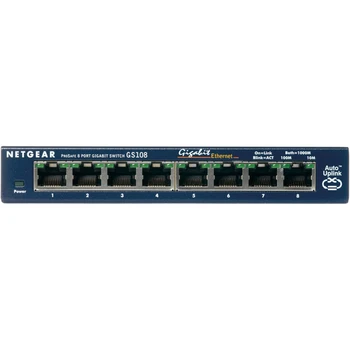 

HUB SWITCH 8 PTOS METALI 10/100/1000 NETGEAR GS108