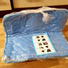 Espuma acústica de estudio insonorizada, Panel de tratamiento de absorción de sonido, esponja protectora de cuña de sonido, 50x50x5cm, 6 uds.