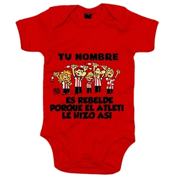

Baby Body I'm rebel Mattress Atletico Madrid customizable with name