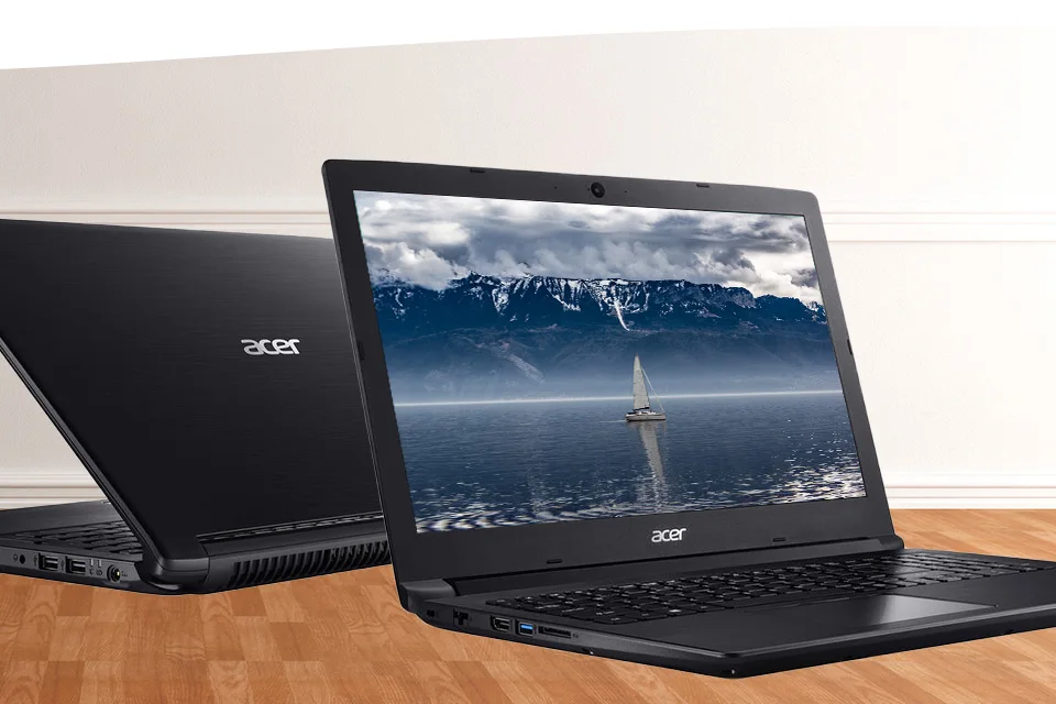 Ноутбук Acer Aspire A315-32-P5U9/s 15.6" FHD black(Pen N5000/4Gb/500Gb/noDVD/VGA int/W10)(NX.GVWER.016