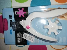 Cortaúñas en forma de U de corte plano blanco, tijeras de uñas postizas francesas, pinzas, herramientas de manicura, recortadores Nail Art de una palabra