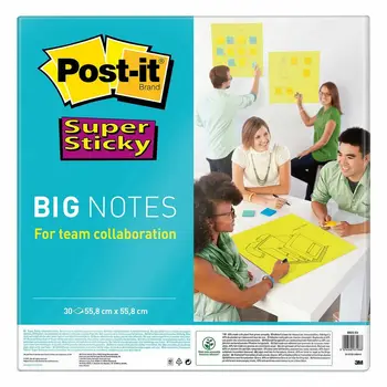 

Post it®Super Sticky BN22-EU large notes, 55,8x55,8 cm, 30 sheets, yellow