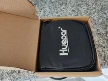 Huepar-Herramienta de alineación láser autonivelante de 2 líneas, instrumento de nivelado y alineación con láser de color rojo y verde, líneas cruzadas horizontal y vertical, 4 grados, base magnética