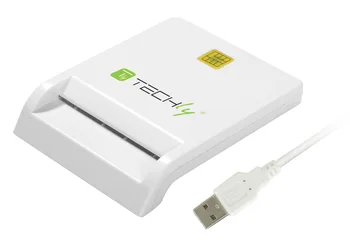 

Reader/Writer Usb 2.0 Smart Card reader compact White
