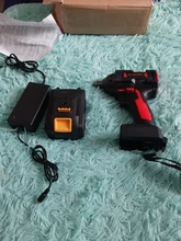 Brushless Impact Wrench Charger-Sleeve Power-Tool Li-Ion-Battery 600NM Allsome 288vf