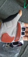 WEST ciclismo verano guantes para ciclismo a prueba de golpes espesar de medio dedo guantes de ciclismo para senderismo deporte MTB de la bici de la motocicleta guantes