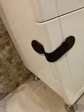 Protector de seguridad para bebés, cierre de plástico, protección de bloqueo de puertas y cajones, 8 unids/lote