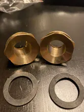 Brass-Pipe Swivel-Fittings Water-Tank-Connector Male Jointer Copper Single Key 3/4-Nut