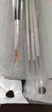 Juego de pinceles para uñas acrílicas, Set de 15 Uds. De pinceles para delinear uñas, pluma de dibujo, pluma de pintura para diseño, 8/7/6/5/3 Uds.