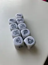 Juegos de fiesta historia Puzzle de dados de juego de contar la historia de la Familia/fiesta/amigos padres con niños regalo de los niños