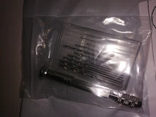 Juego de equipos de perforación manual de Metal, herramientas de molde de resina epoxi Uv con tornillo de taladro de 0,8mm-3,0mm, bricolaje, fabricación de joyas hechas a mano, 1 Juego