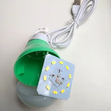 Light Portable Lamp Notebook Power-Bank Usb-Bulb Travel-Work Camping-Tent 5W 5V for Hiking