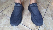 Casual-Shoes Sock Sneakers Tenis Light-Leisue Slip-On Jogging Adulto Running Men Walking