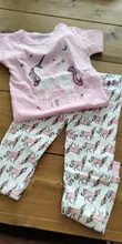 Ropa de dormir de dibujos animados para chico y niña, pijama de otoño, traje para niña, ropa de unicornio, pijama Infantil para chico