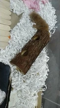 De Madera túnel Animal ejercicio tubo juguete para masticar conejo y hurón hámster Guinea cerdo Hamster juguete túnel para mascotas pequeñas GYH