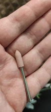 Brocas de silicona para pulidora de uñas, accesorios para máquina de manicura, 1 Uds.