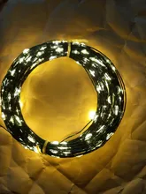 String-Lights Fairy-Garland Party-Decoration Christmas-Tree Green-Wire Holiday Outdoor Led