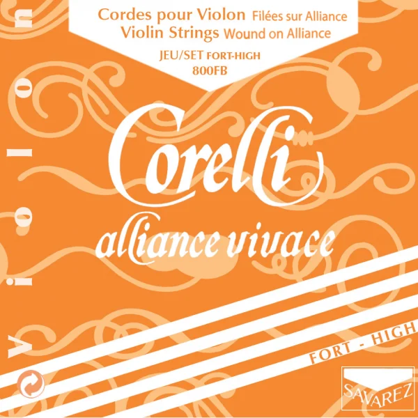 Оригинальные Corelli Alliance 800FB струны для скрипки SAVAREZ сильного натяжения