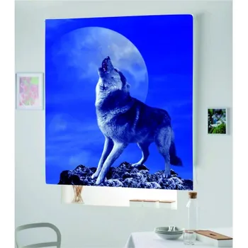 

Blind Iroa Digital Wolves 002! ROLLER BLINDS TRANSLUCENT! (100X170)