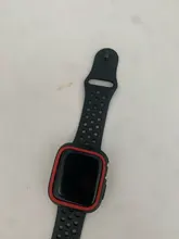 Cubierta suave para Apple Watch 44mm 40mm 42mm/38mm protector de silicona protector de shell accesorios iwatch Serie 6 5 4 3 SE 2 1