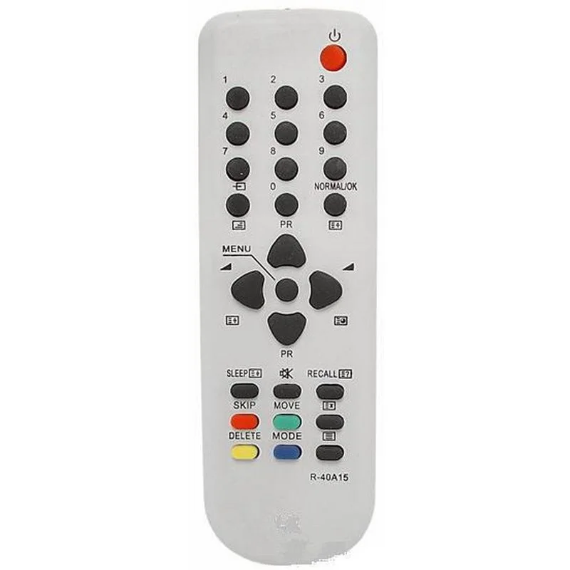 Afstandsbediening Daewoo R-40A15 Tv DTE-28A7K KR-15U5FL KR-14U1T KR-14U2T KR-14V1T KR-14V1TM KR-14V4T KR-14V5TV KR-20T2M KR-20V4T