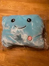 34CM Creative Toy Luminous Pillow Soft Stuffed Plush Glowing Colorful Stars Cushion Led
