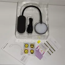 Baseus LED Clip Table Lamp Stepless Dimmable Wireless Desk Lamp Touch USB Rechargeable